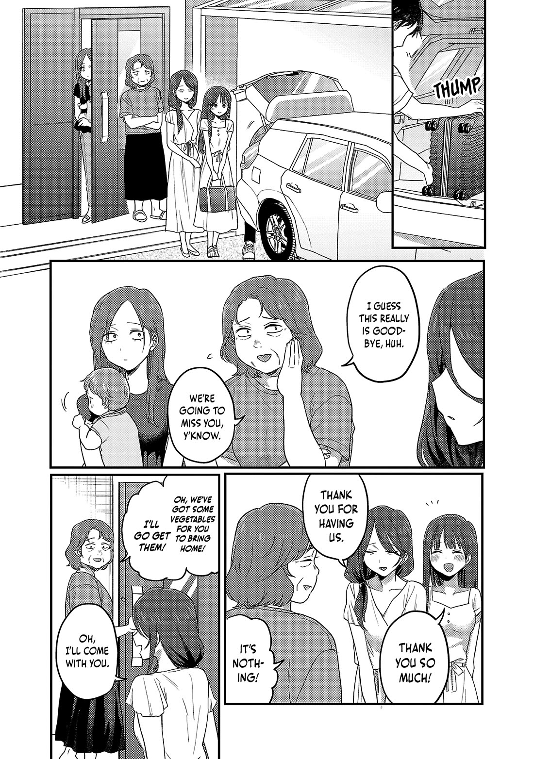 "Welcome Home, Papa" Chapter 28 page 4 - Chapter 28: Homecoming