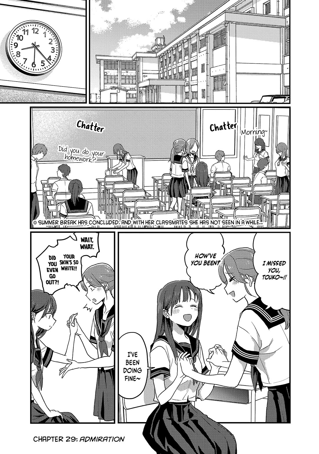 "Welcome Home, Papa" Chapter 29 page 2 - Chapter 29: Admiration
