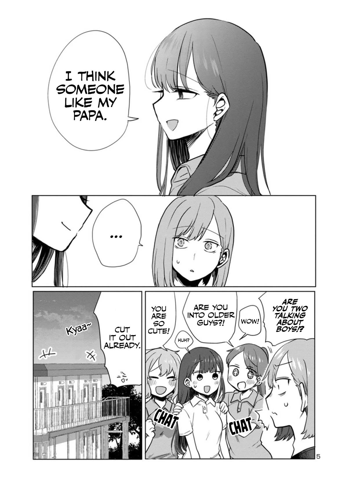"Welcome Home, Papa" Chapter 3 page 5 - Chapter 3