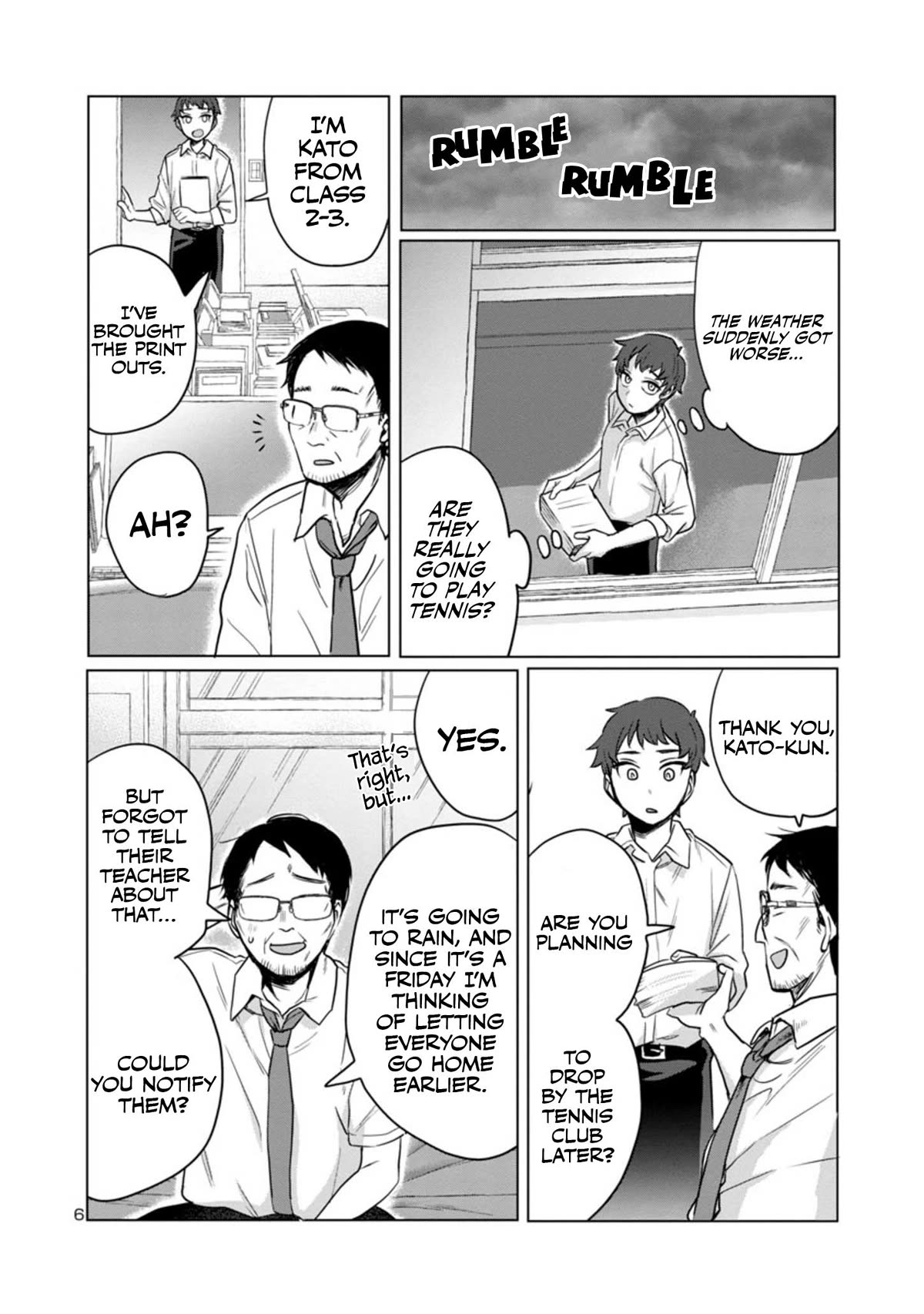 "Welcome Home, Papa" Chapter 3 page 6 - Chapter 3