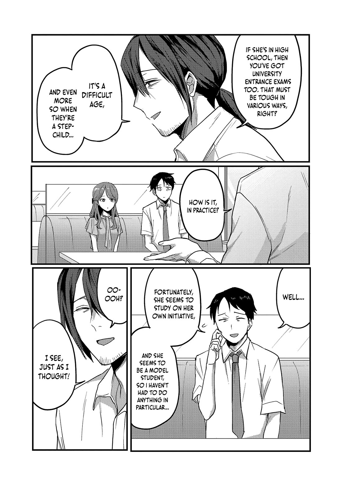 "Welcome Home, Papa" Chapter 33 page 6 - Chapter 33: Meeting