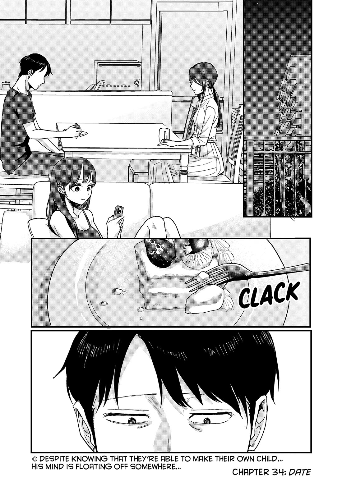 "Welcome Home, Papa" Chapter 34 page 2 - Chapter 34: Date