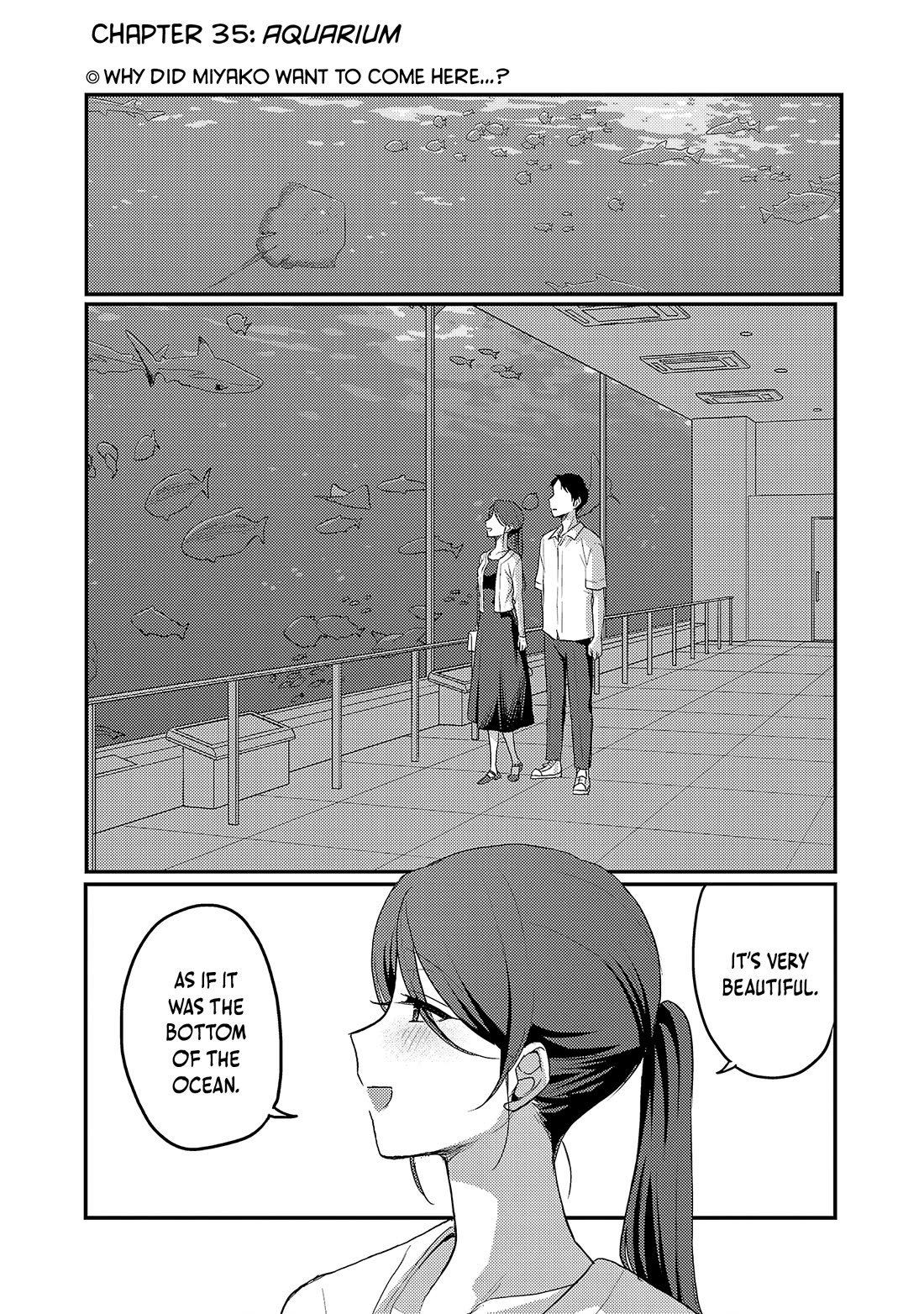"Welcome Home, Papa" Chapter 35 page 2 - Chapter 35: Aquarium