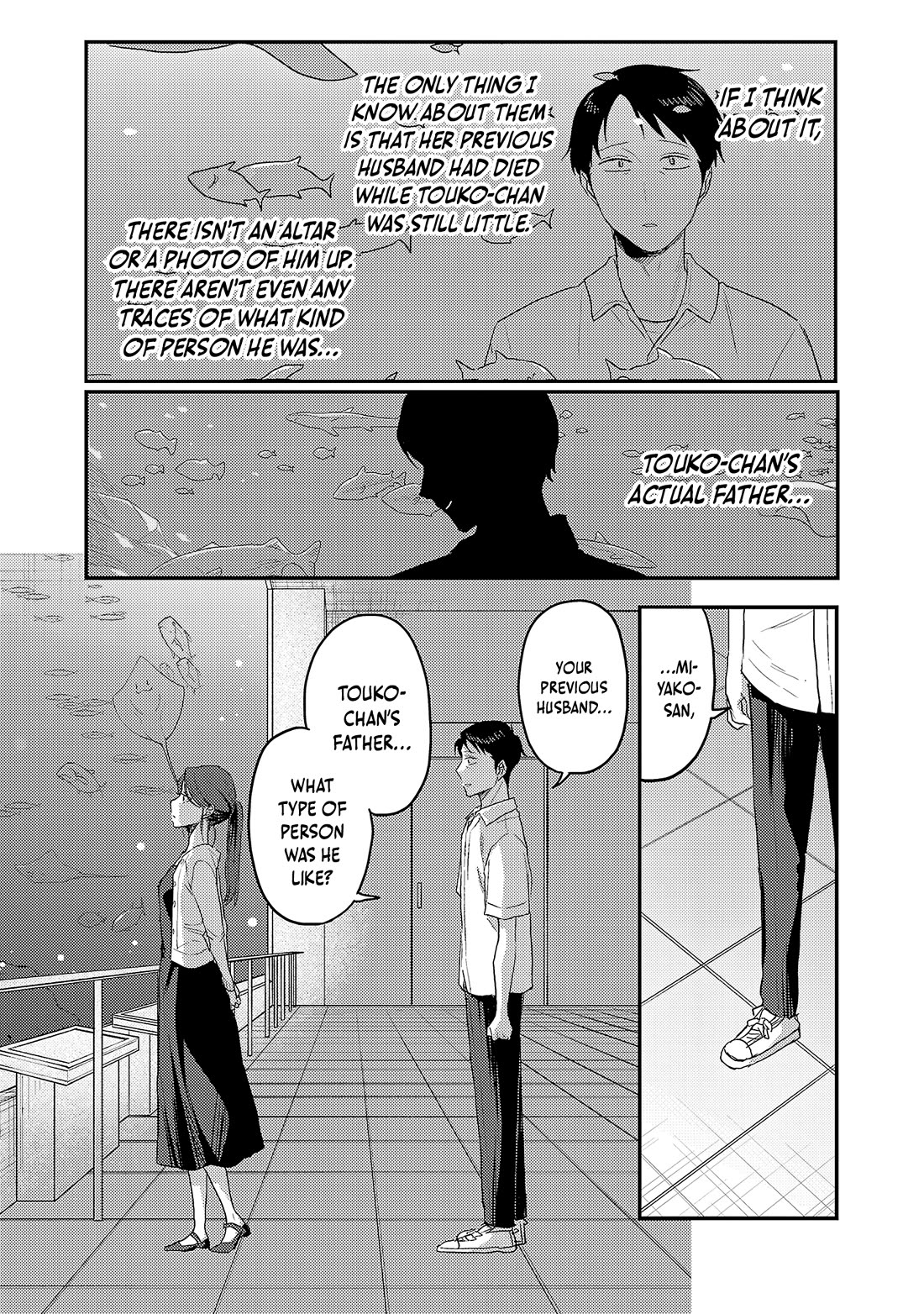 "Welcome Home, Papa" Chapter 35 page 5 - Chapter 35: Aquarium
