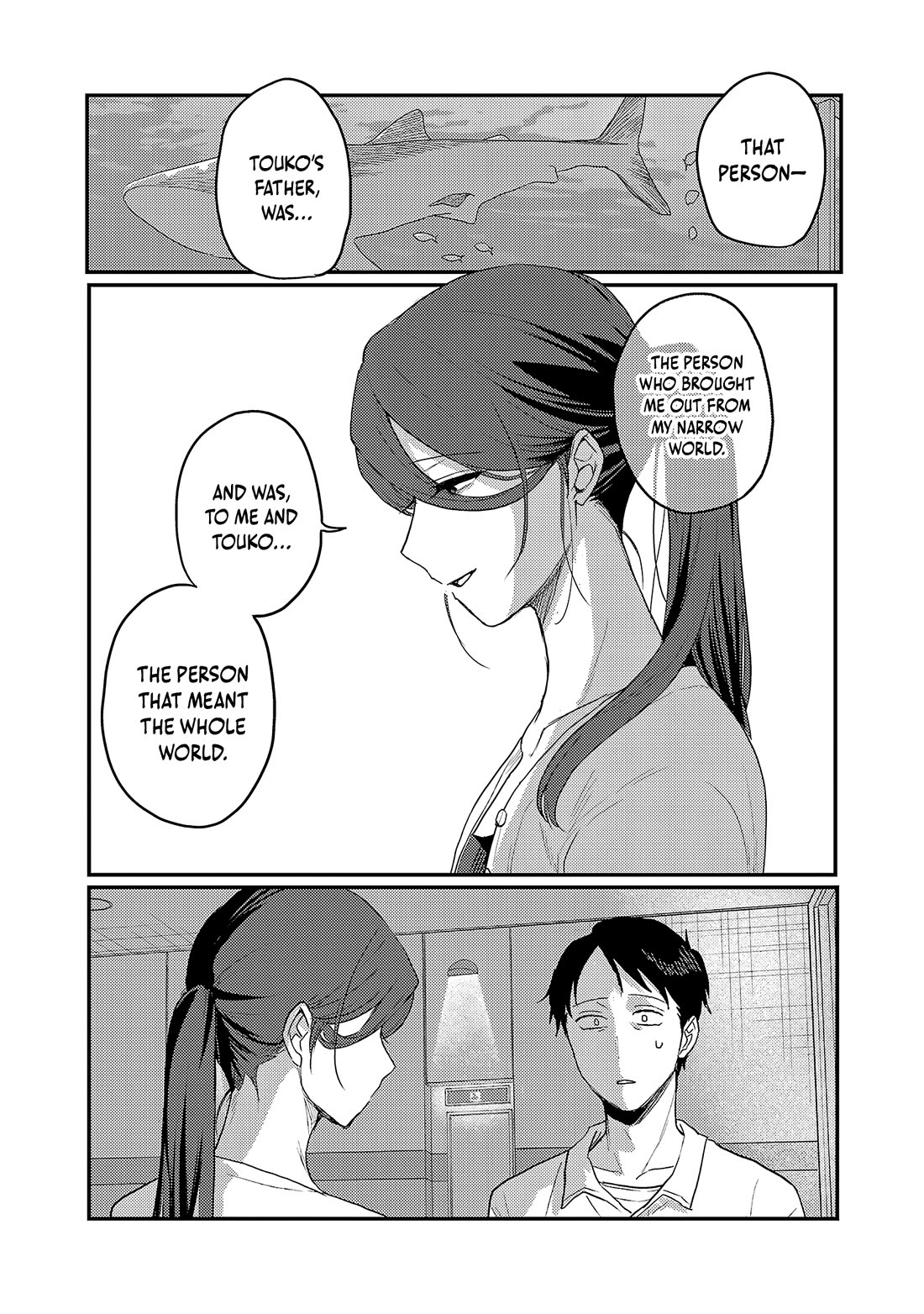 "Welcome Home, Papa" Chapter 35 page 7 - Chapter 35: Aquarium