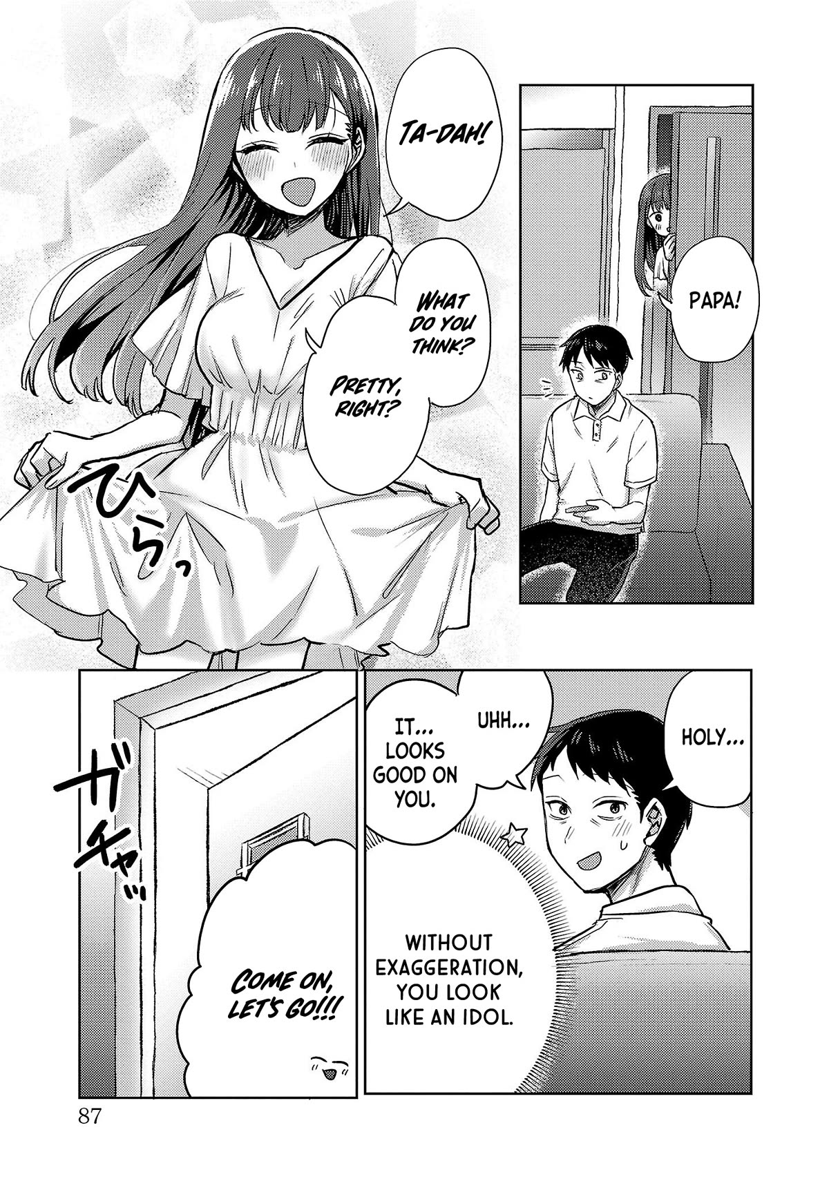 "Welcome Home, Papa" Chapter 4 page 15 - Chapter 4: Date