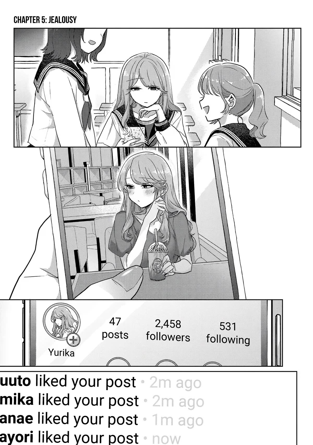"Welcome Home, Papa" Chapter 5 page 1 - Chapter 5: Jealousy