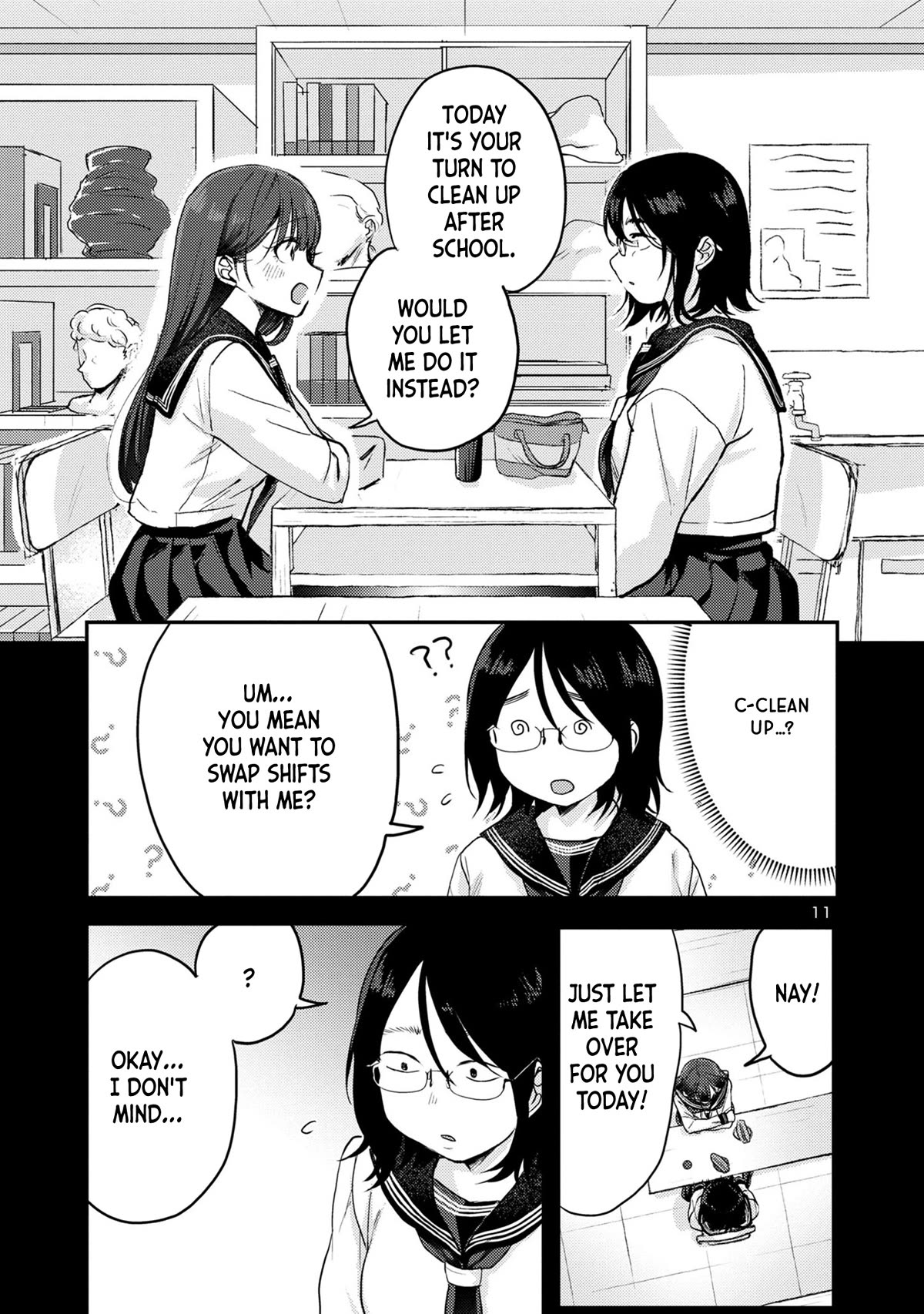 "Welcome Home, Papa" Chapter 7 page 11 - Chapter 7: The Opening Move