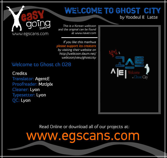 Welcome to Ghost City Chapter 28 page 1 - Chapter 28