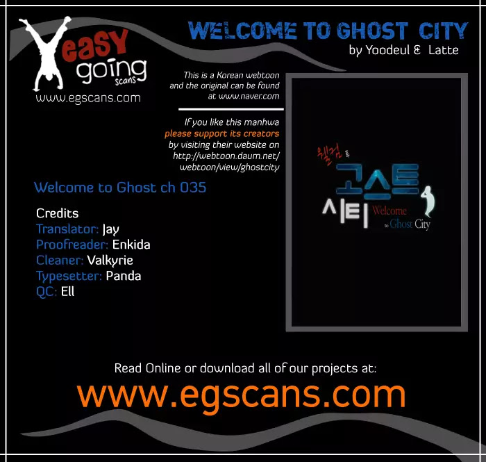 Welcome to Ghost City Chapter 35 page 1 - Chapter 35