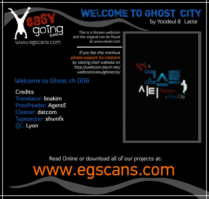 Welcome to Ghost City Chapter 6 page 1 - Chapter 6