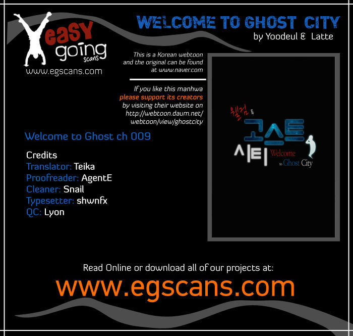 Welcome to Ghost City Chapter 9 page 1 - Chapter 9