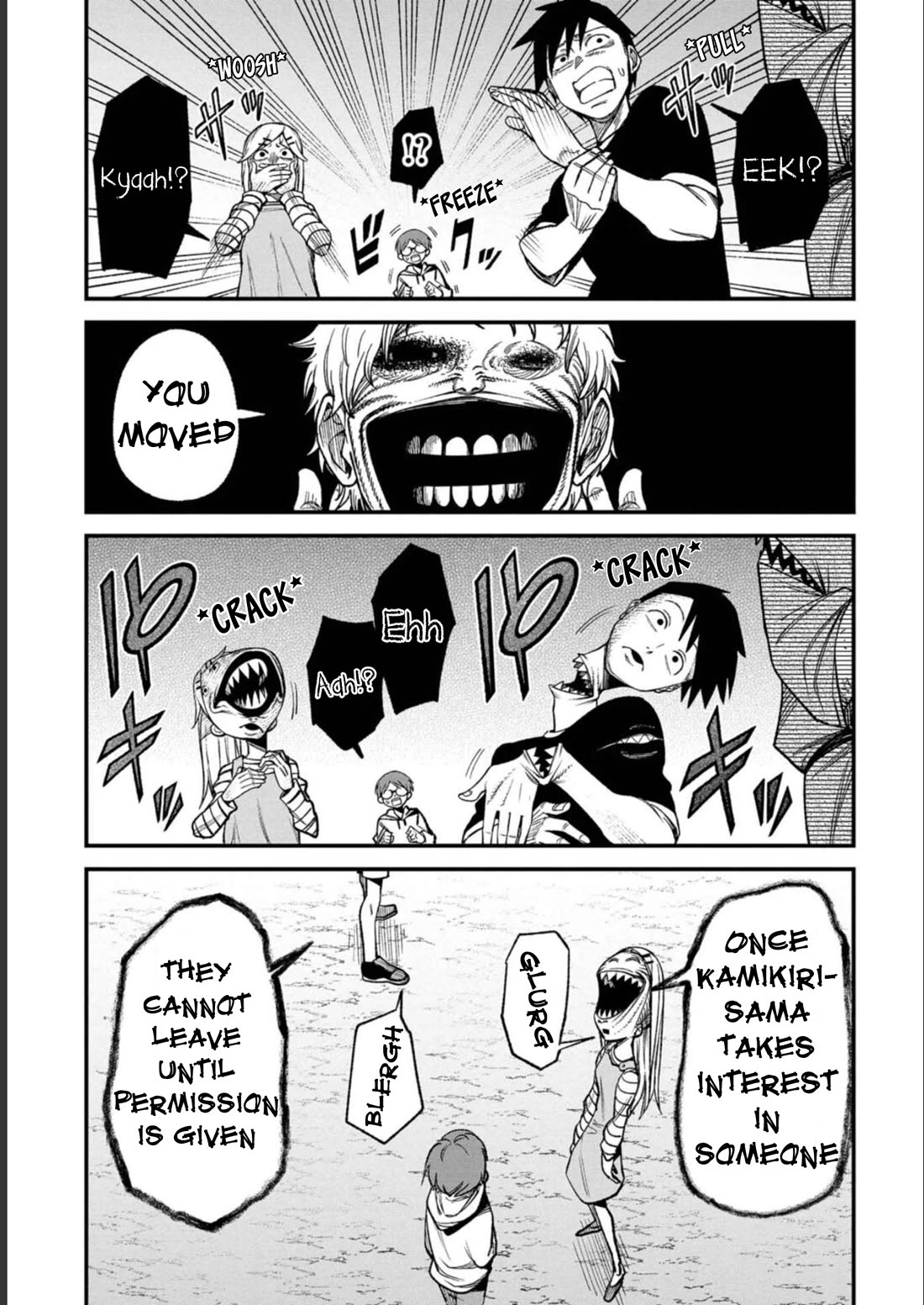 Welcome to Ghost Mansion Chapter 1 page 12 - Chapter 1: Kamikiri-sama