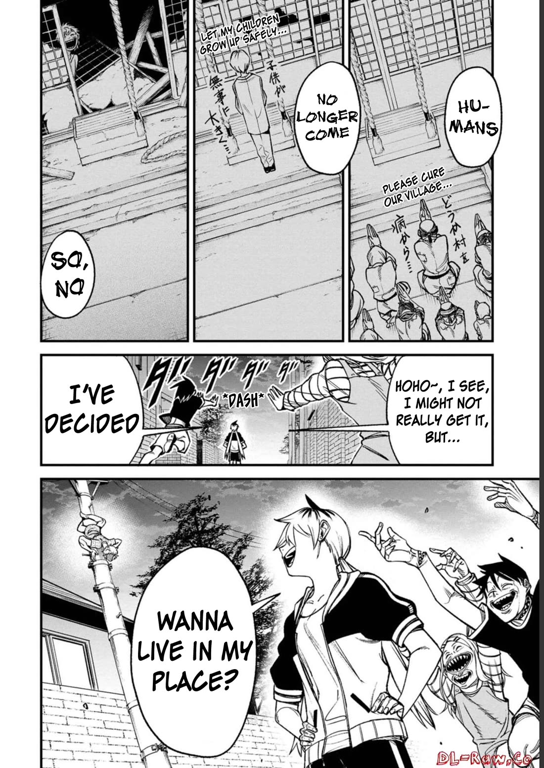 Welcome to Ghost Mansion Chapter 1 page 23 - Chapter 1: Kamikiri-sama