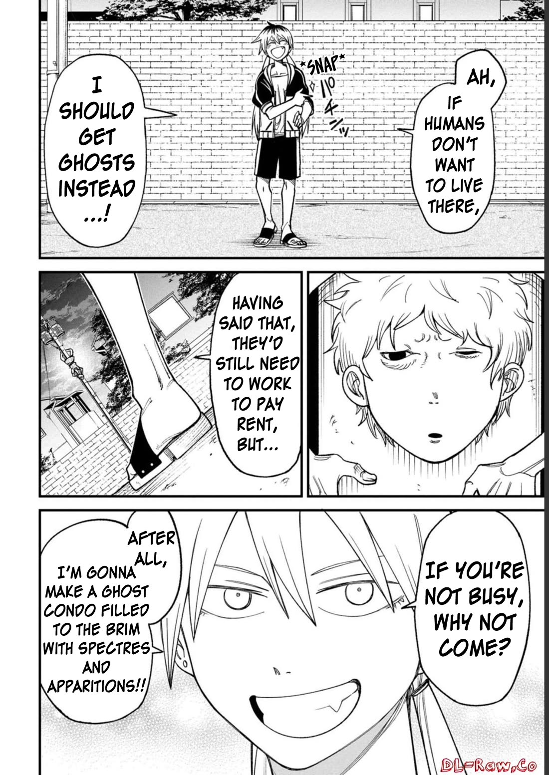 Welcome to Ghost Mansion Chapter 1 page 25 - Chapter 1: Kamikiri-sama