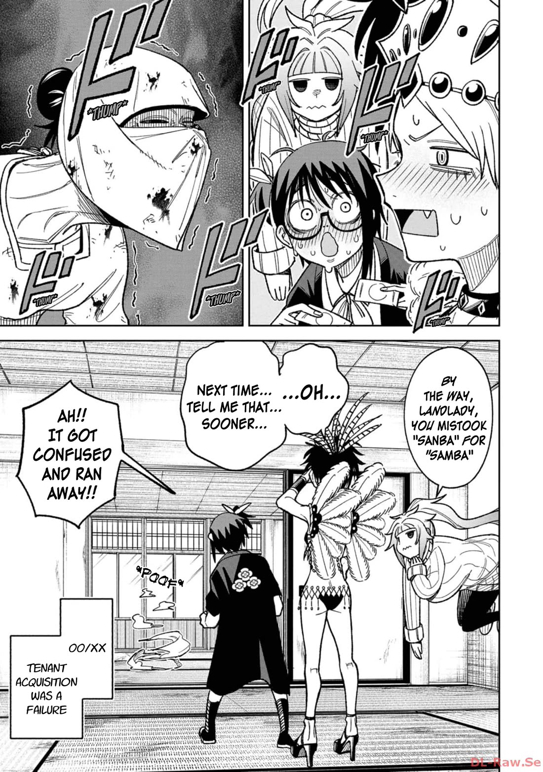 Welcome to Ghost Mansion Chapter 16 page 9 - Chapter 16: Sanba Carnival