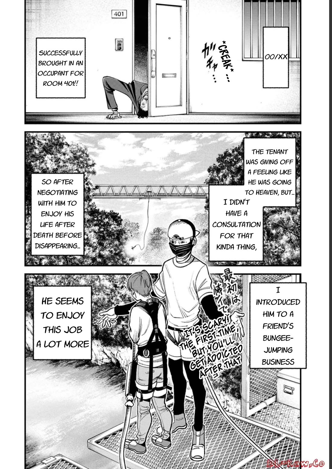 Welcome to Ghost Mansion Chapter 2 page 18 - Chapter 2: Suicide by Jumping