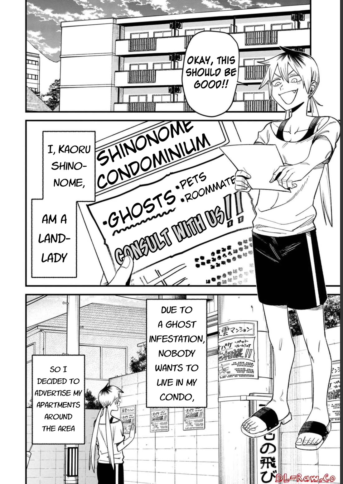 Welcome to Ghost Mansion Chapter 2 page 2 - Chapter 2: Suicide by Jumping
