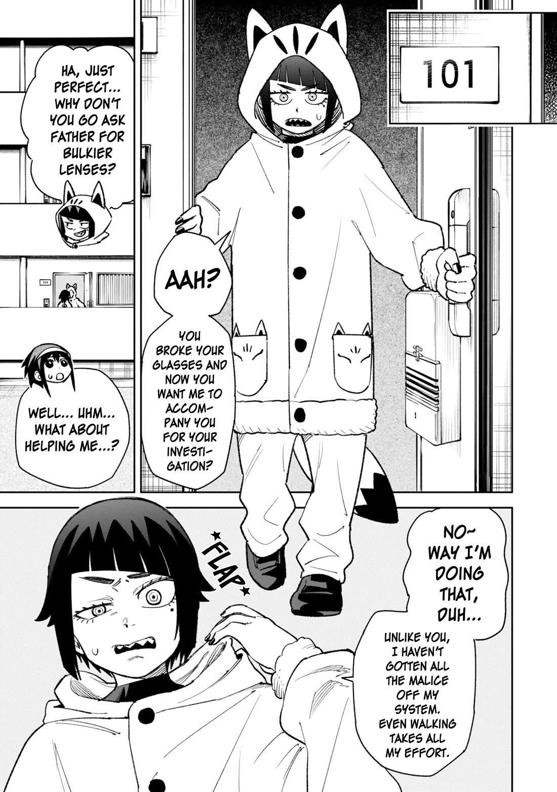 Welcome to Ghost Mansion Chapter 29 page 11 - Chapter 29: Records of Tsudzumi's Struggle