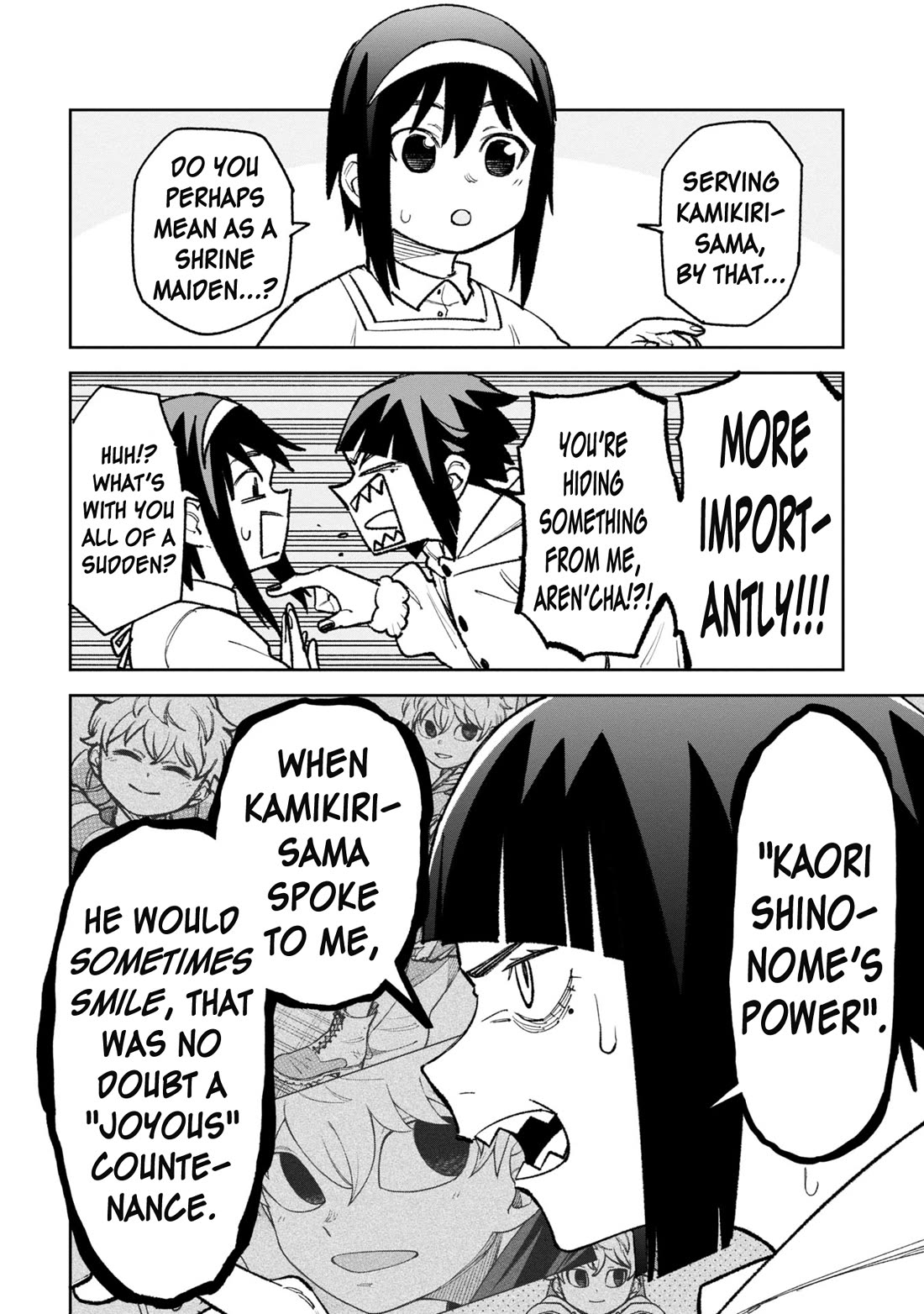 Welcome to Ghost Mansion Chapter 29 page 14 - Chapter 29: Records of Tsudzumi's Struggle