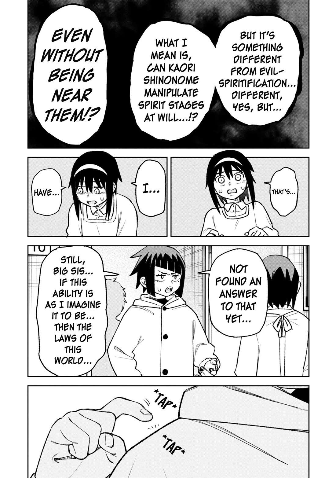 Welcome to Ghost Mansion Chapter 29 page 15 - Chapter 29: Records of Tsudzumi's Struggle