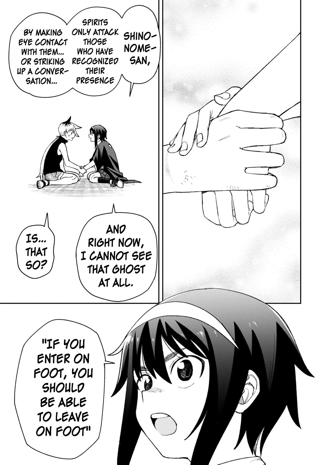 Welcome to Ghost Mansion Chapter 31 page 11 - Chapter 31: The Shinonome Mystery ②