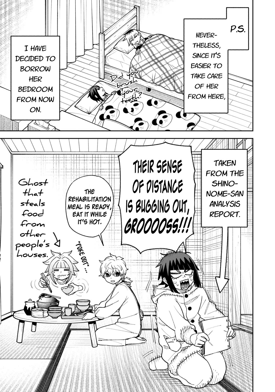 Welcome to Ghost Mansion Chapter 32 page 21 - Chapter 32: Don't Hold Back! Pan-pan-pandaaa!