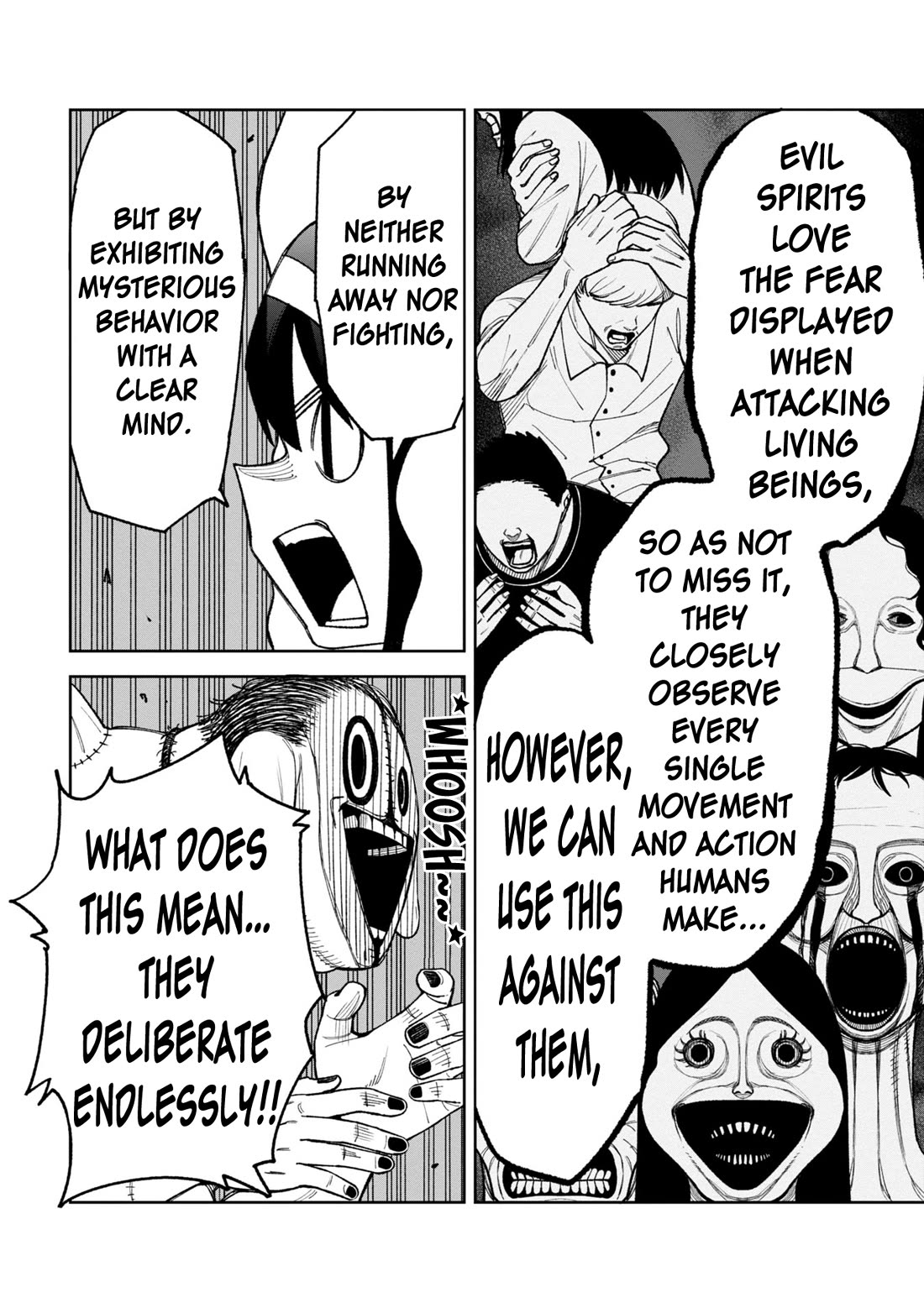 Welcome to Ghost Mansion Chapter 32 page 4 - Chapter 32: Don't Hold Back! Pan-pan-pandaaa!