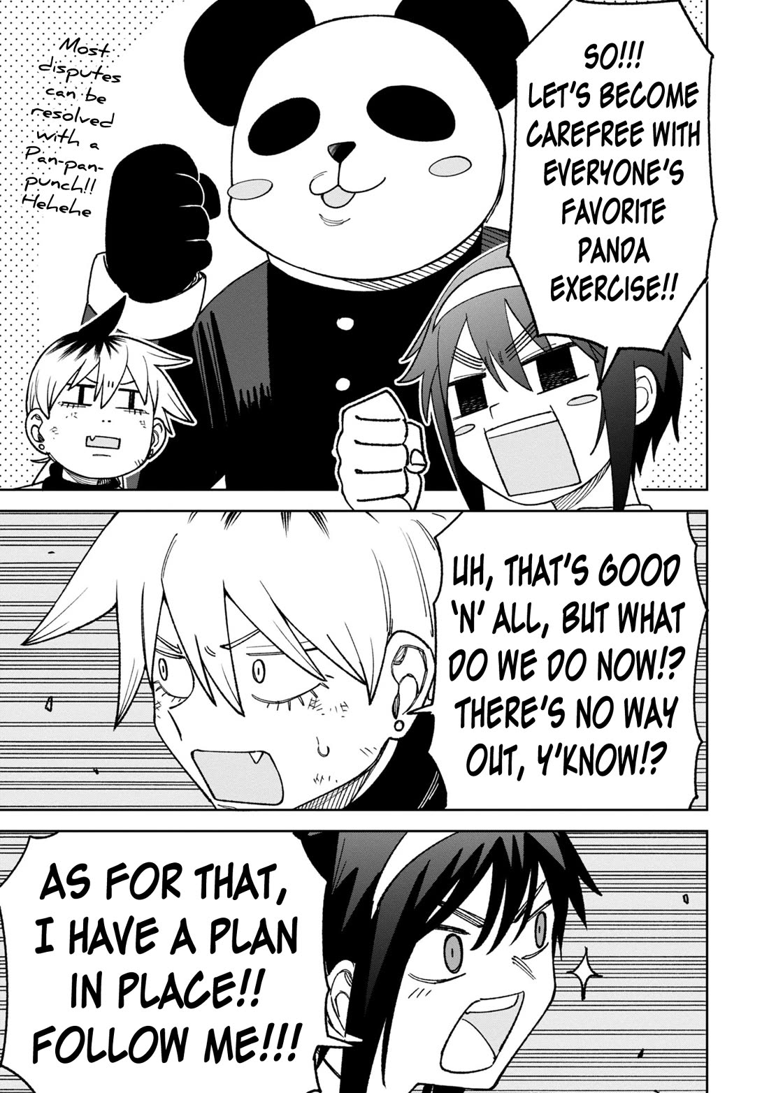Welcome to Ghost Mansion Chapter 32 page 5 - Chapter 32: Don't Hold Back! Pan-pan-pandaaa!