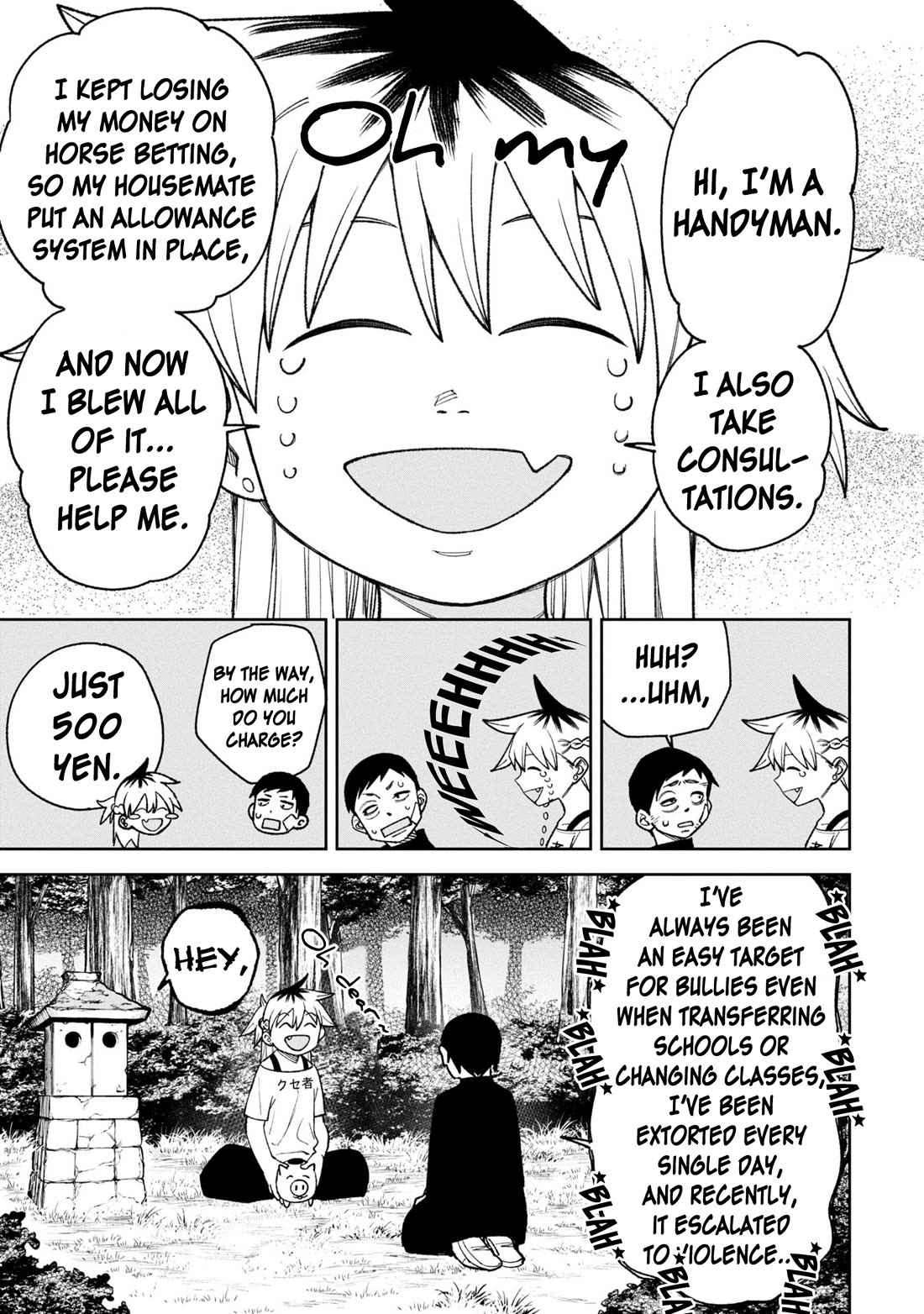 Welcome to Ghost Mansion Chapter 33 page 11 - Chapter 33: Mikoshi-sama