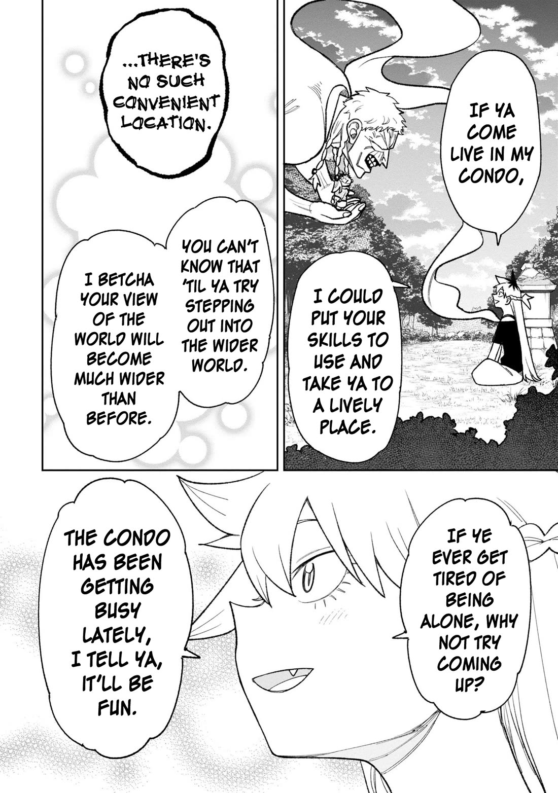 Welcome to Ghost Mansion Chapter 33 page 18 - Chapter 33: Mikoshi-sama