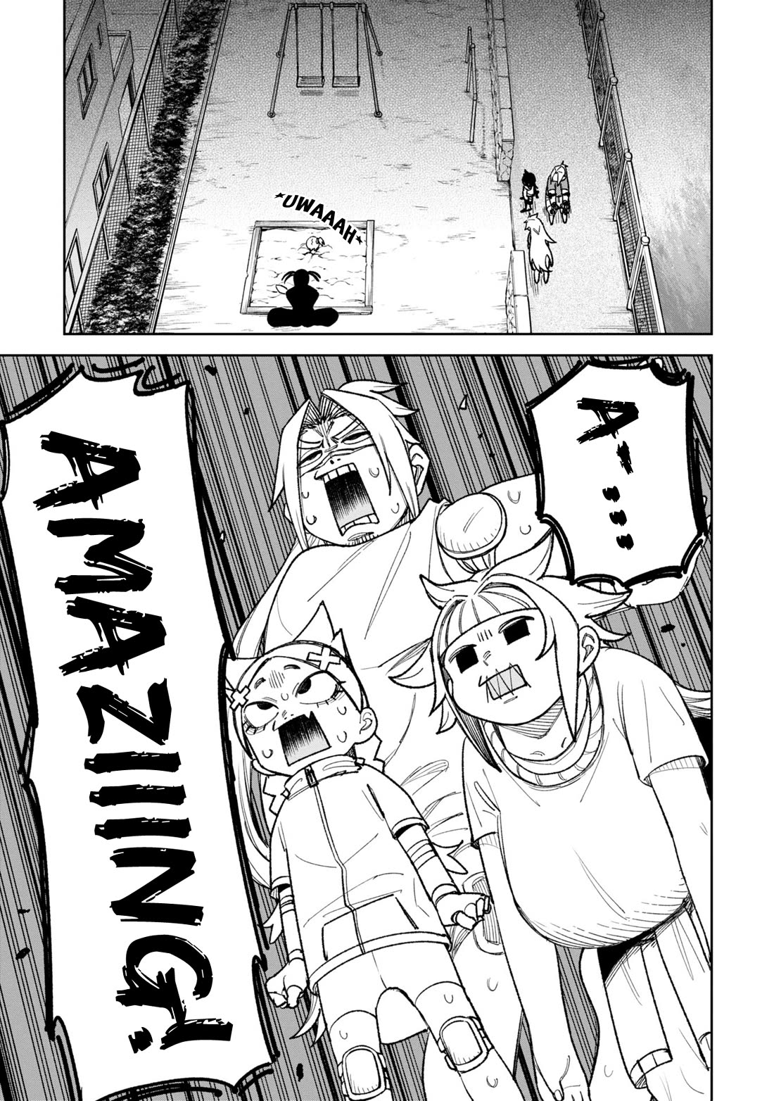 Welcome to Ghost Mansion Chapter 34 page 15 - Chapter 34: Yuki, Fighting, and the Roller Detective Squadron