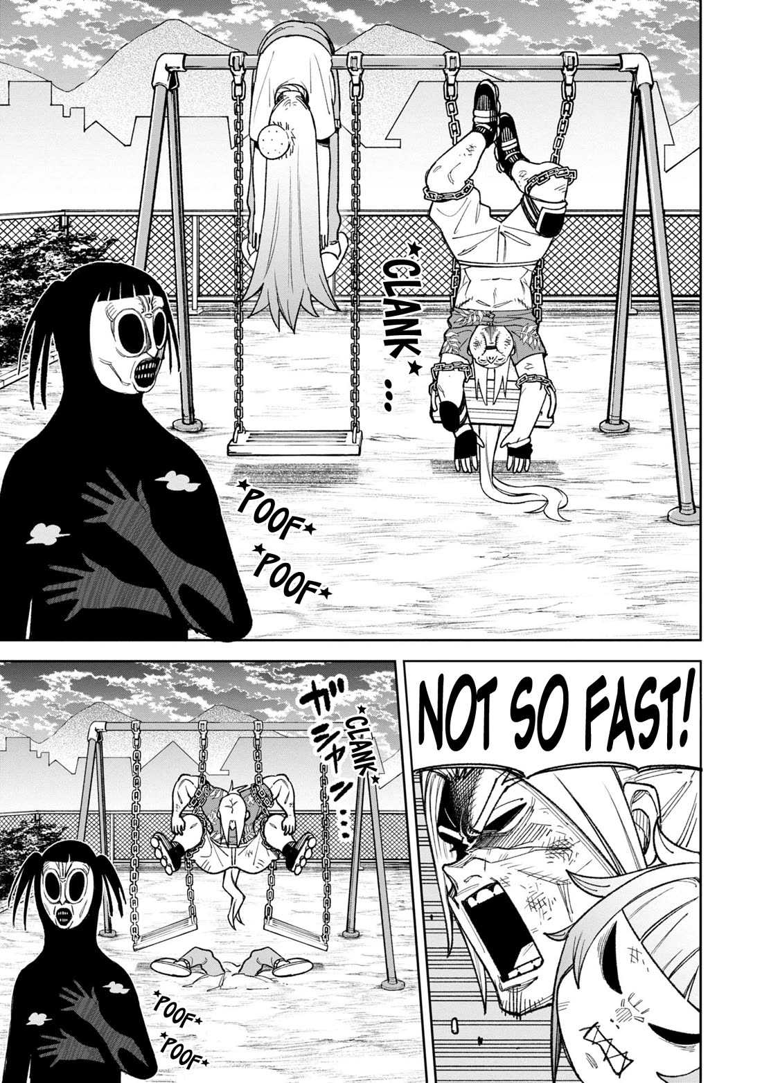 Welcome to Ghost Mansion Chapter 34 page 17 - Chapter 34: Yuki, Fighting, and the Roller Detective Squadron