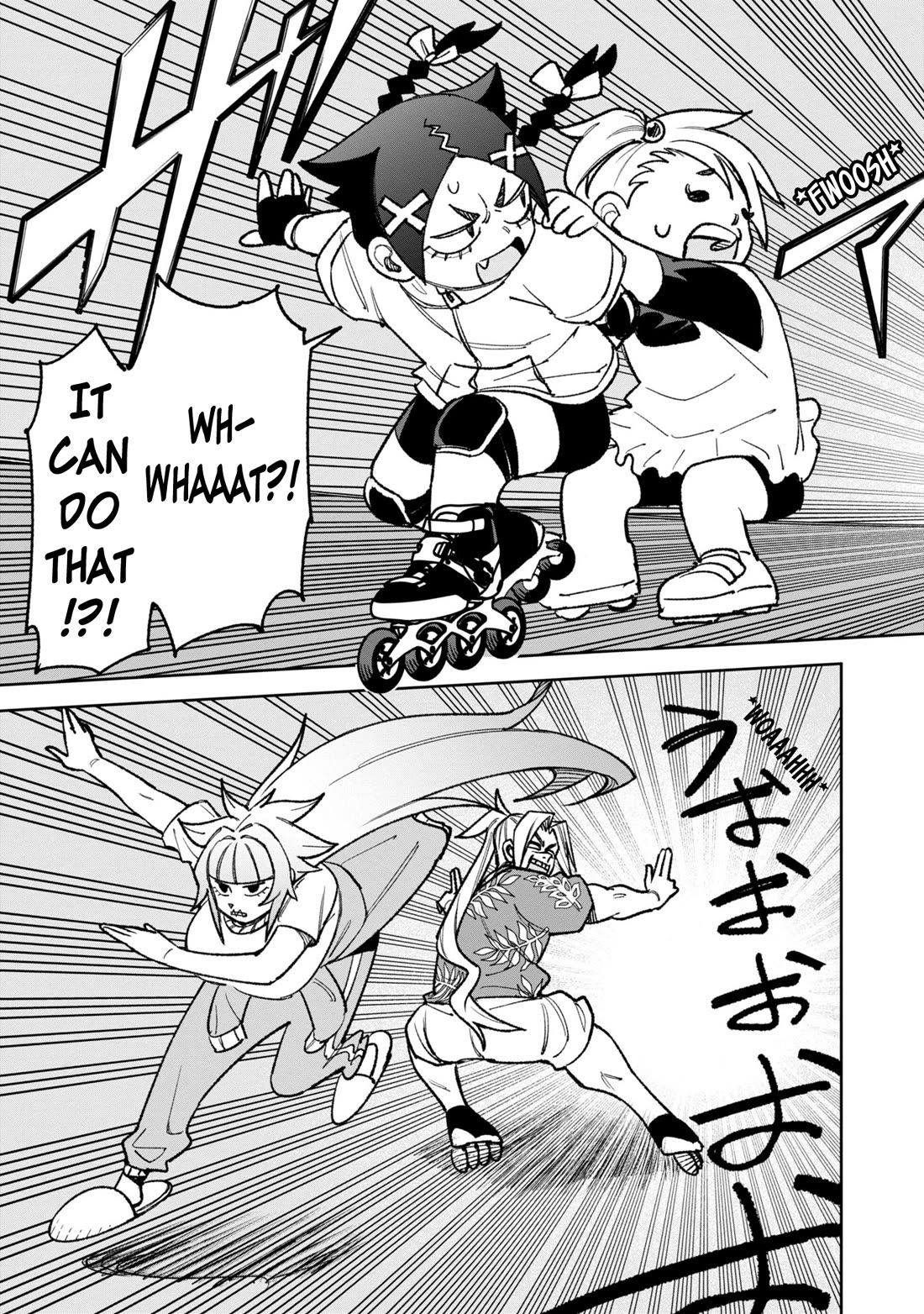 Welcome to Ghost Mansion Chapter 34 page 21 - Chapter 34: Yuki, Fighting, and the Roller Detective Squadron
