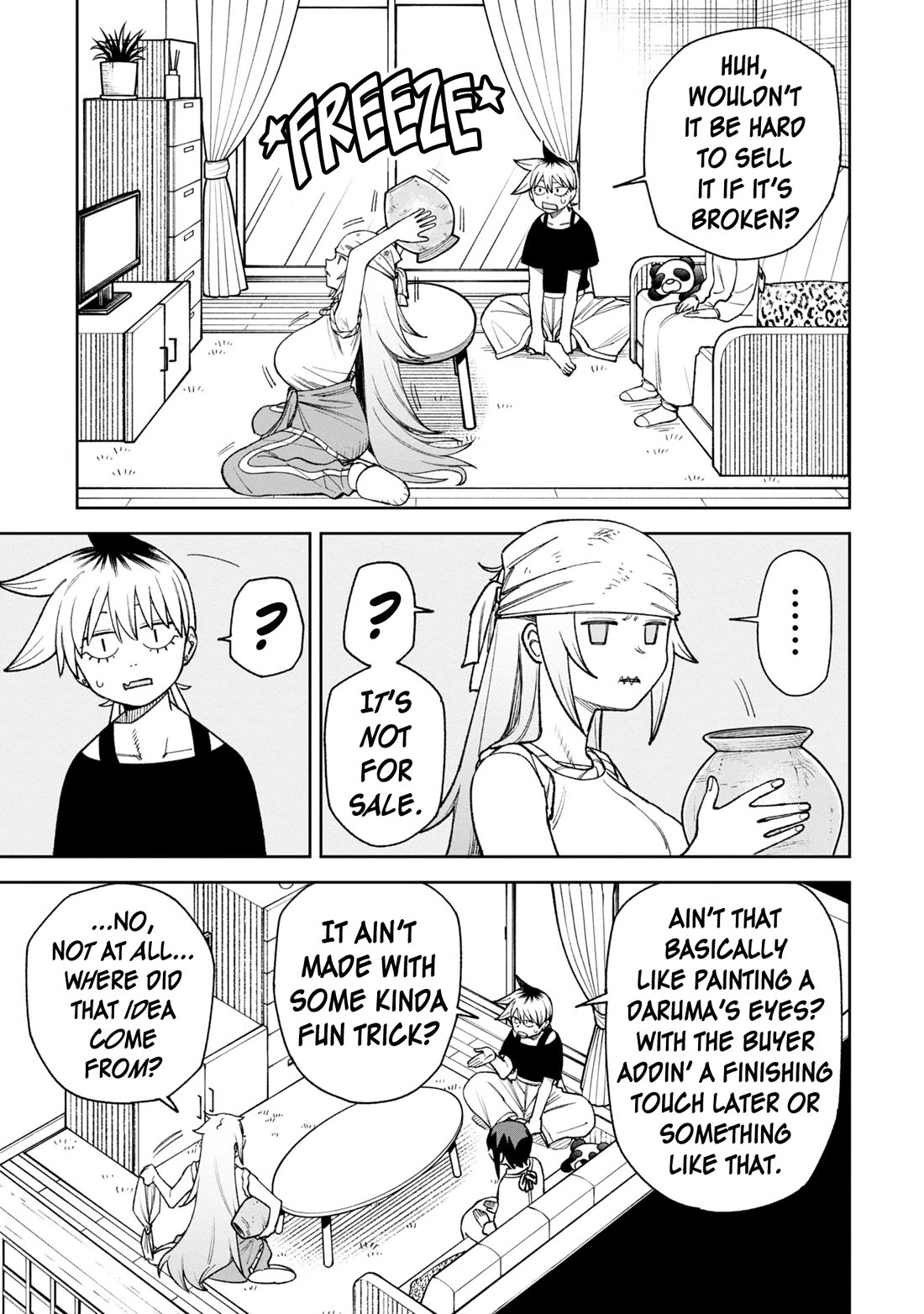 Welcome to Ghost Mansion Chapter 34 page 3 - Chapter 34: Yuki, Fighting, and the Roller Detective Squadron