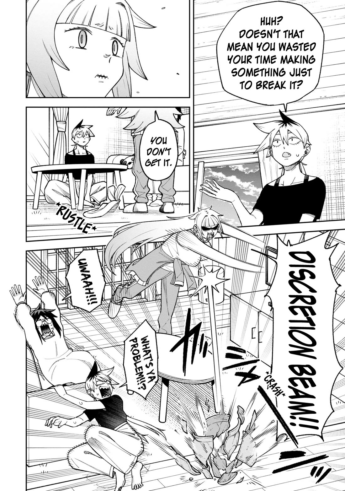 Welcome to Ghost Mansion Chapter 34 page 4 - Chapter 34: Yuki, Fighting, and the Roller Detective Squadron