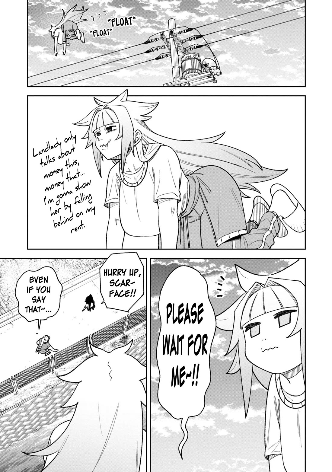 Welcome to Ghost Mansion Chapter 34 page 9 - Chapter 34: Yuki, Fighting, and the Roller Detective Squadron