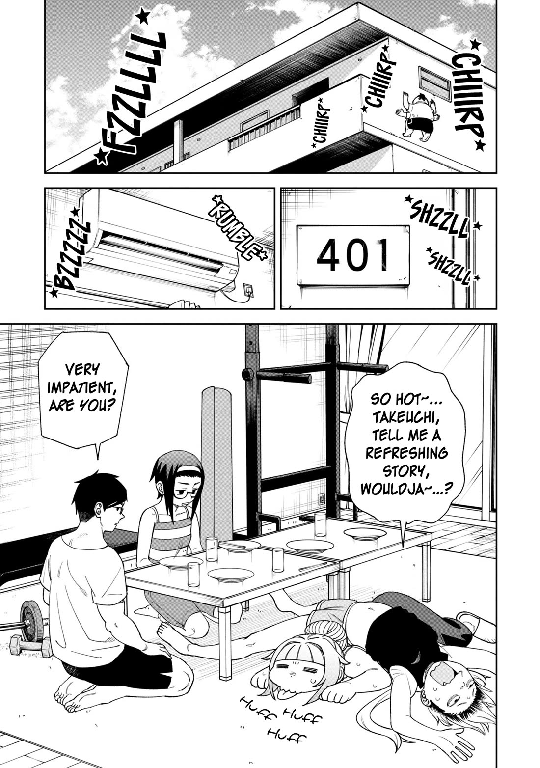 Welcome to Ghost Mansion Chapter 36 page 1 - Chapter 36: Muscle Takeuchi