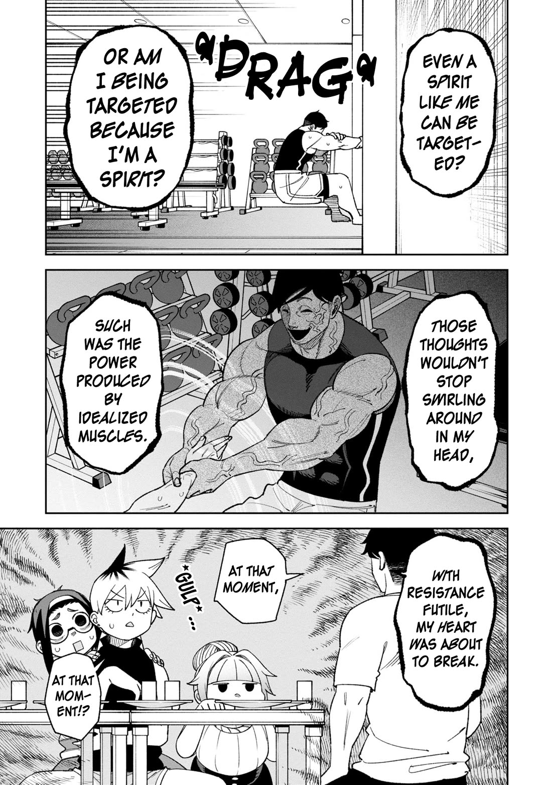 Welcome to Ghost Mansion Chapter 36 page 13 - Chapter 36: Muscle Takeuchi