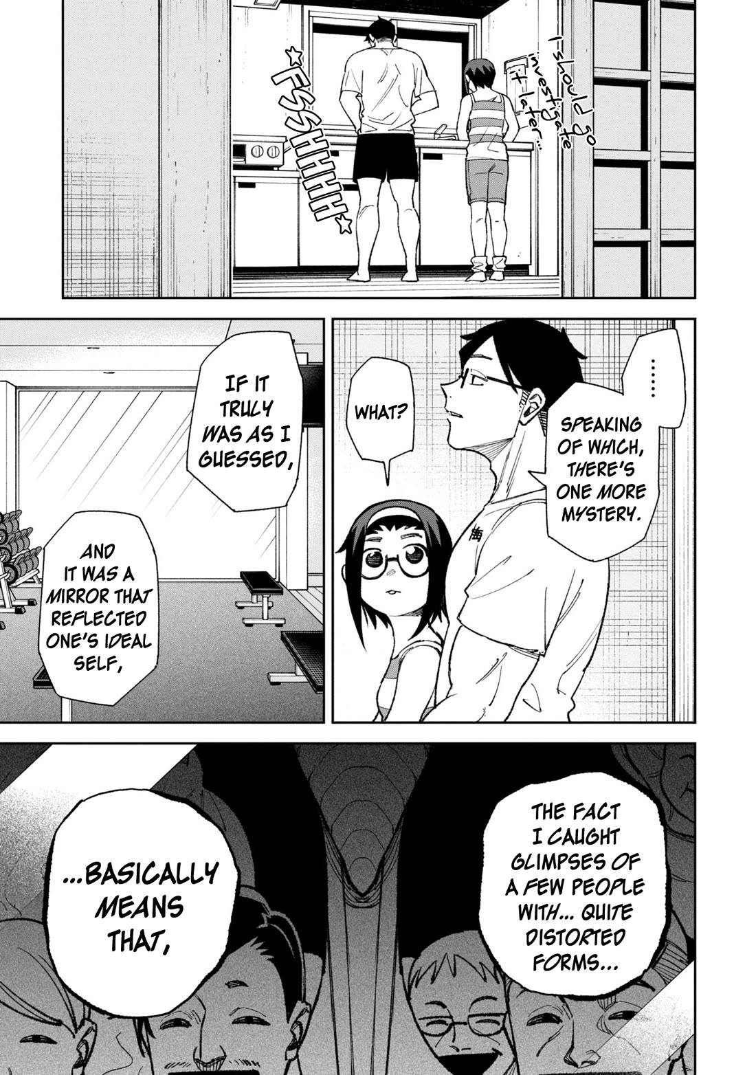 Welcome to Ghost Mansion Chapter 36 page 17 - Chapter 36: Muscle Takeuchi