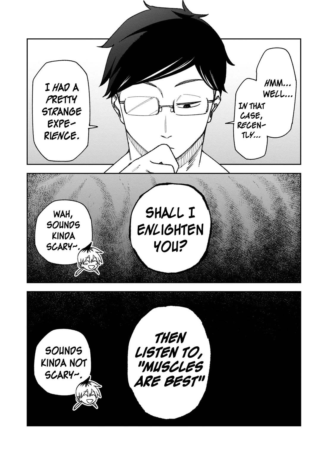 Welcome to Ghost Mansion Chapter 36 page 3 - Chapter 36: Muscle Takeuchi