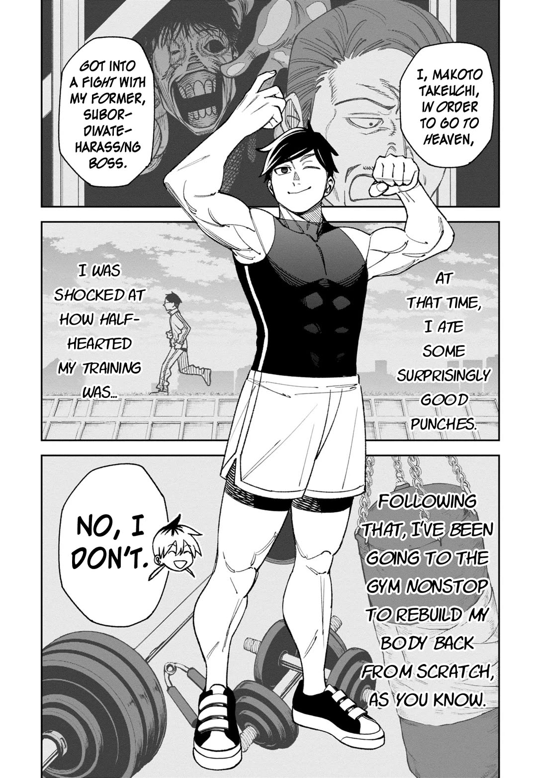 Welcome to Ghost Mansion Chapter 36 page 4 - Chapter 36: Muscle Takeuchi