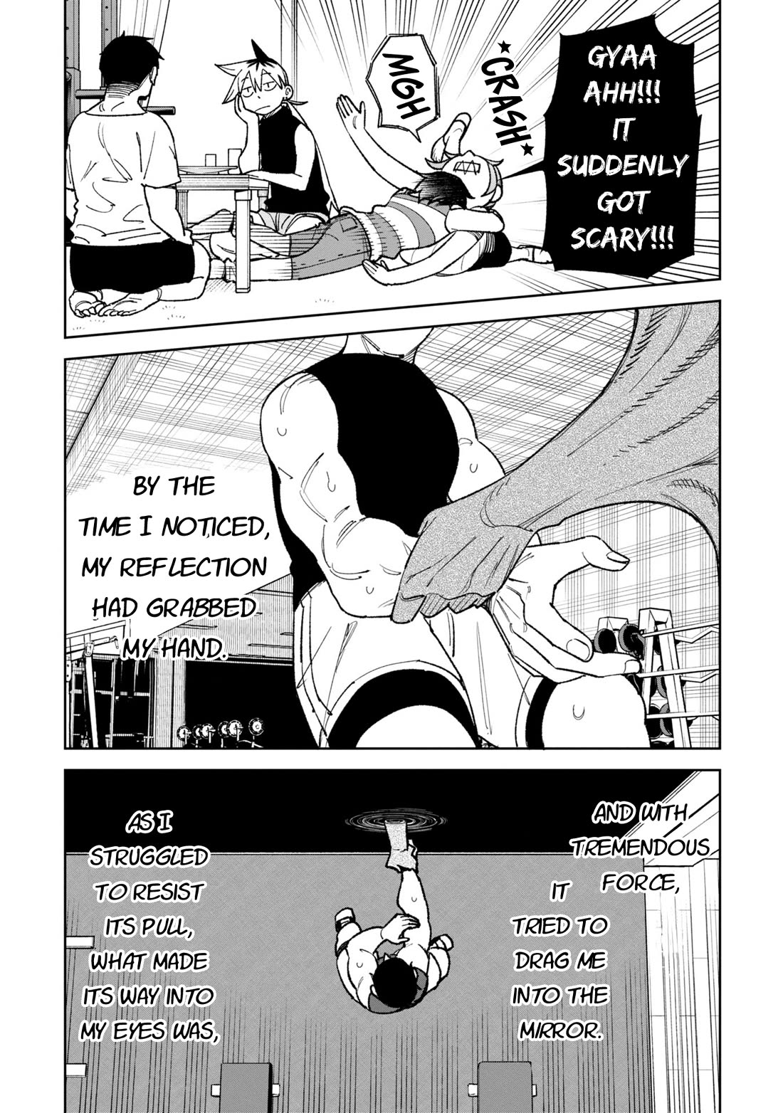Welcome to Ghost Mansion Chapter 36 page 9 - Chapter 36: Muscle Takeuchi