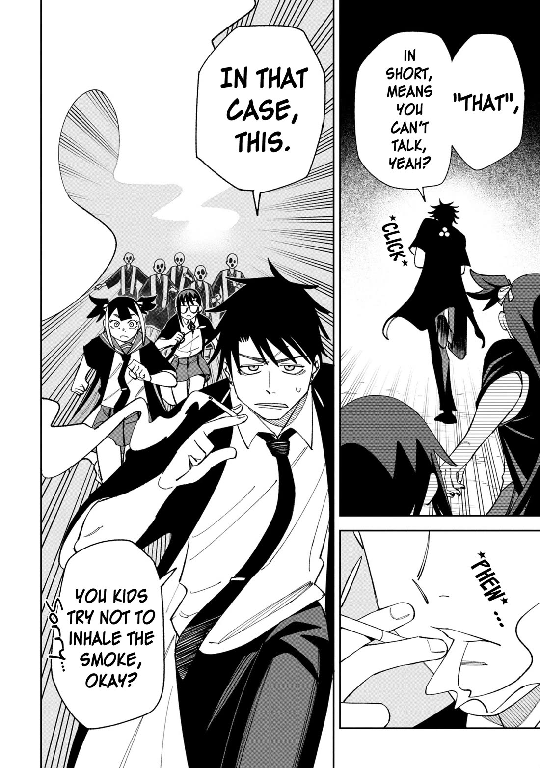 Welcome to Ghost Mansion Chapter 42 page 4 - Chapter 42: No-no Interest Mode