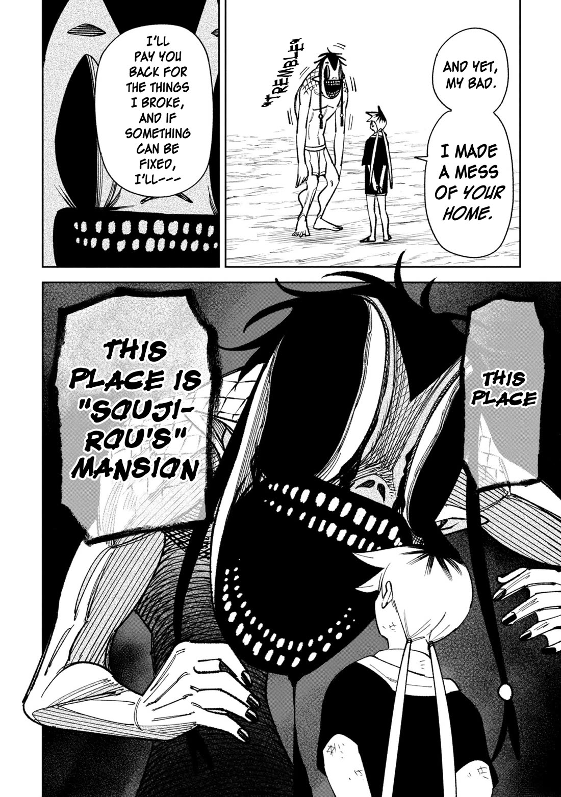 Welcome to Ghost Mansion Chapter 45 page 10 - Chapter 45: Unique Information Overload