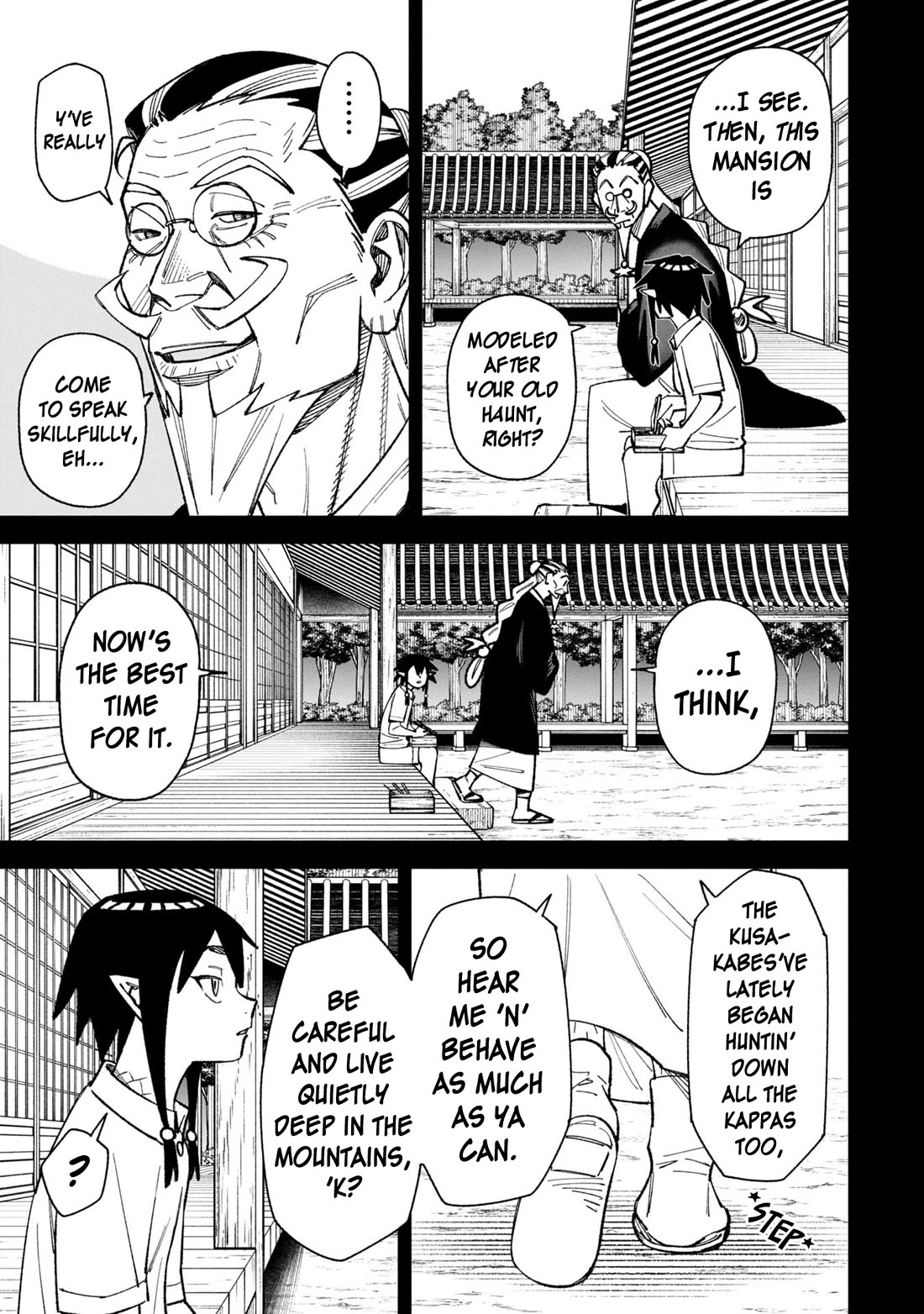 Welcome to Ghost Mansion Chapter 46 page 11 - Chapter 46: Flawed Kappa