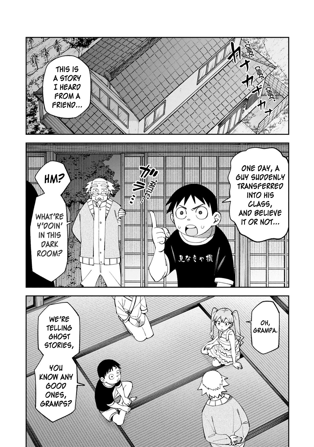 Welcome to Ghost Mansion Chapter 50.5 page 1 - Chapter 50.5: Ghost Story: "Something"