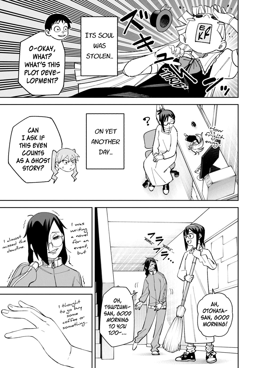 Welcome to Ghost Mansion Chapter 50.5 page 5 - Chapter 50.5: Ghost Story: "Something"