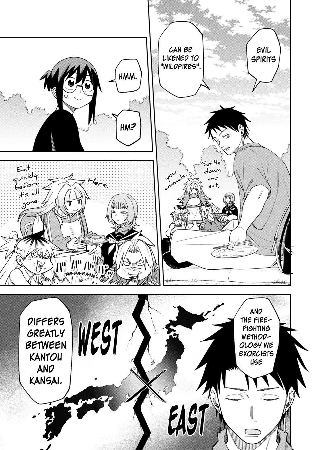 Welcome to Ghost Mansion Chapter 51 page 1 - Chapter 51: Azechi's Picnic