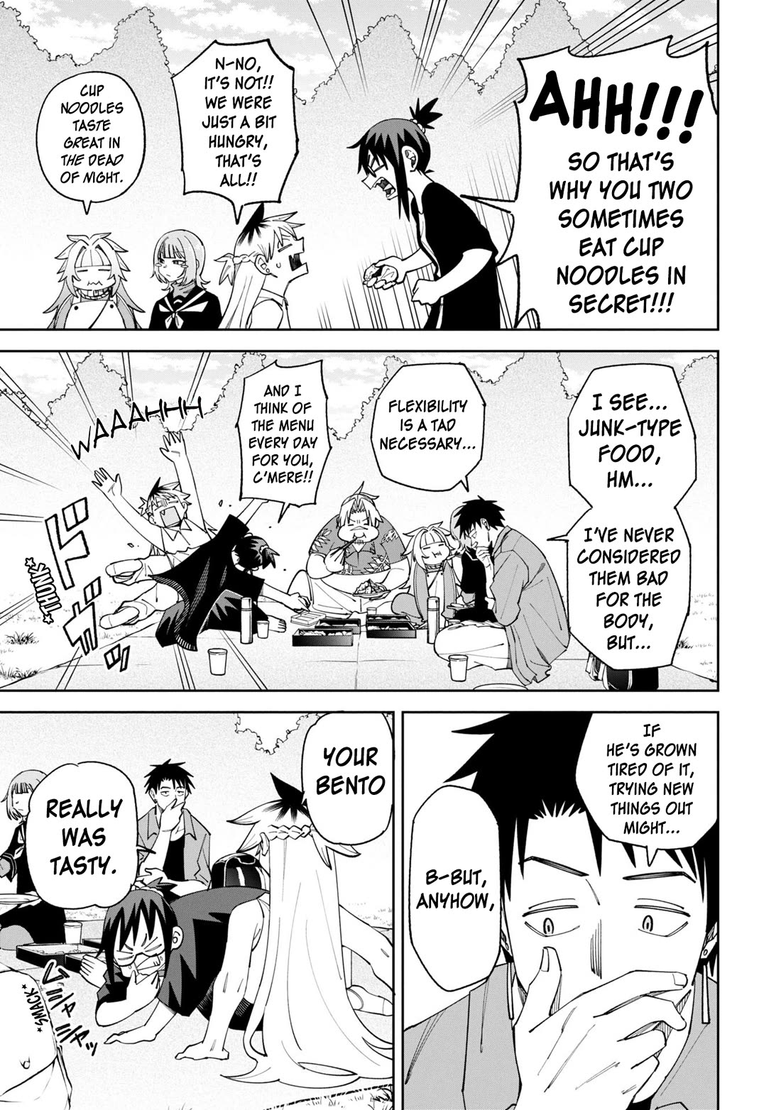 Welcome to Ghost Mansion Chapter 51 page 15 - Chapter 51: Azechi's Picnic